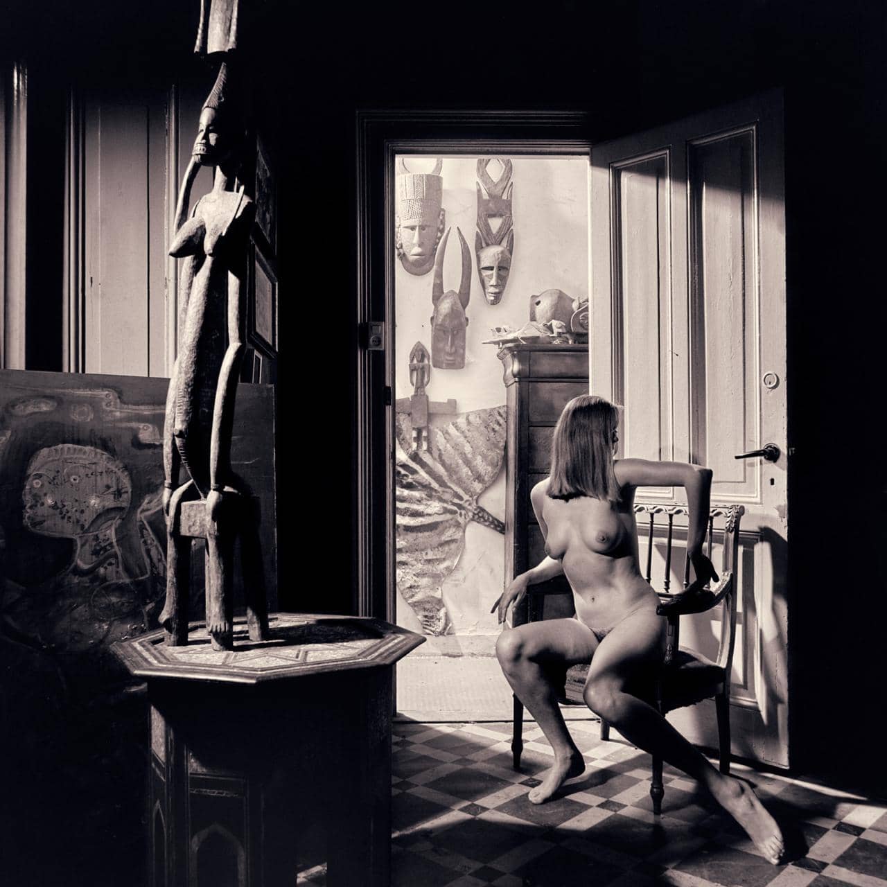 Nude in atelier - 1987